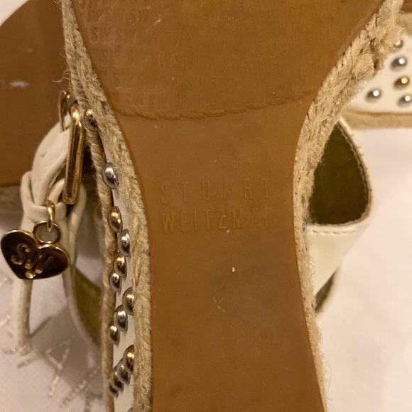 Stuart Weitzman girls wedge sandals size US 3 with Dustbag👡 👧 - Picture 10 of 14